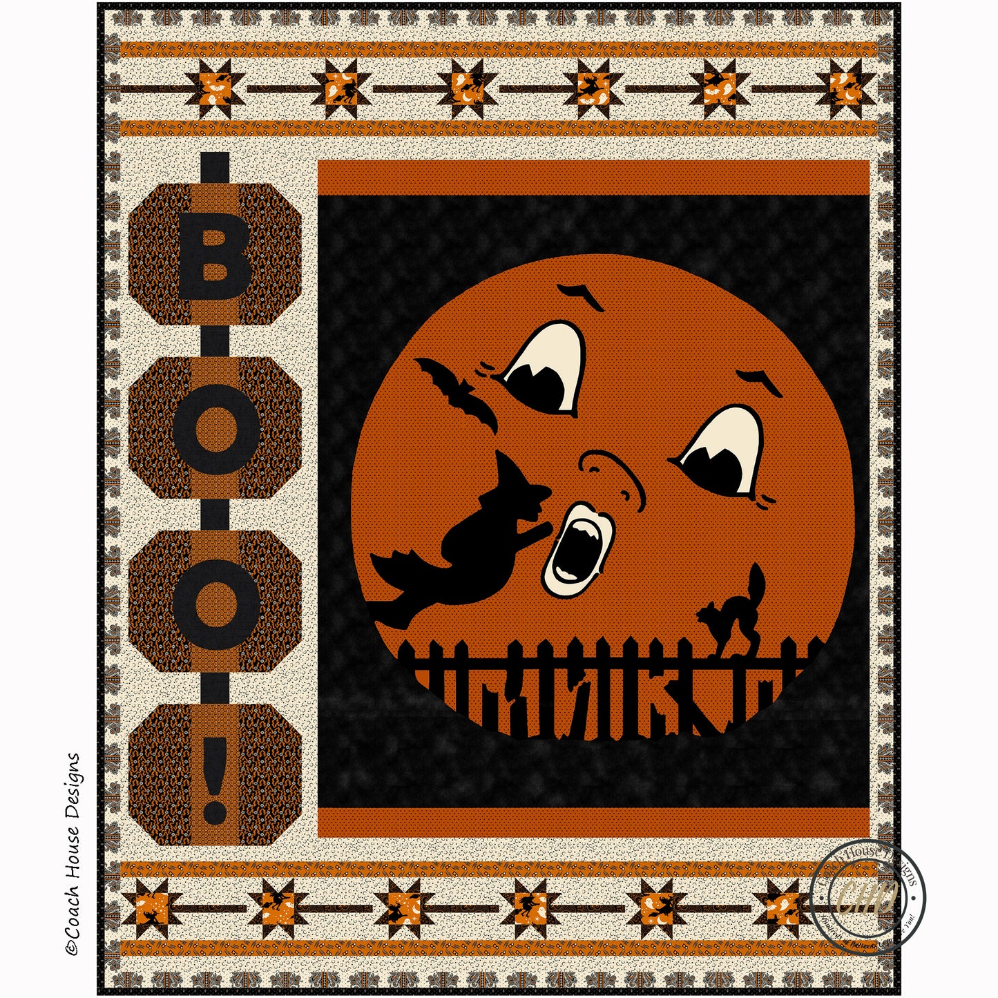 Spooky Moon Downloadable PDF Quilt Pattern (Pre-Order)