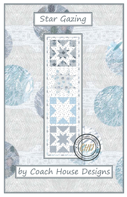 Star Gazing Downloadable PDF Table Runner Pattern