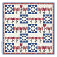 Stars & Blooms Downloadable PDF Quilt Pattern