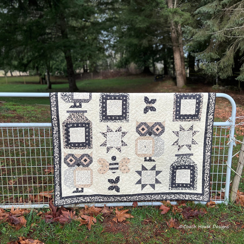 Stitching in the Garden Downloadable PDF Quilt Pattern