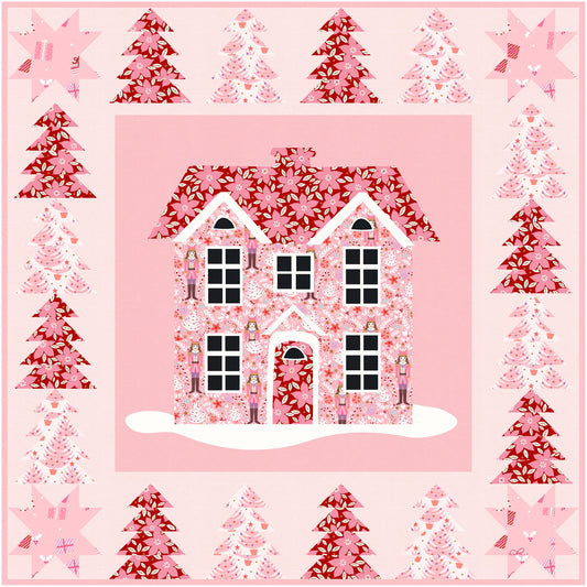 Sugar Plum Palace Downloadable PDF Quilt Pattern
