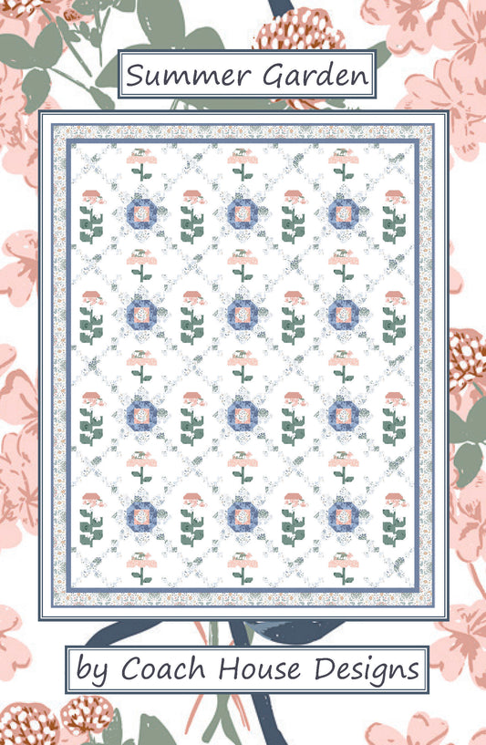 Summer Garden Downloadable PDF Quilt Pattern