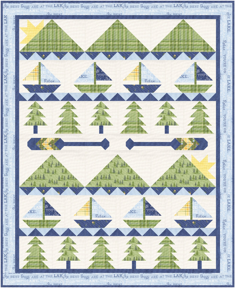 Sun Up to Sun Down Quilt Pattern (Pre-Order)