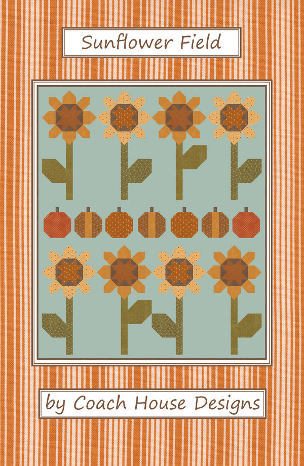 Sunflower Field Downloadable PDF Quilt Pattern (Pre-Order)