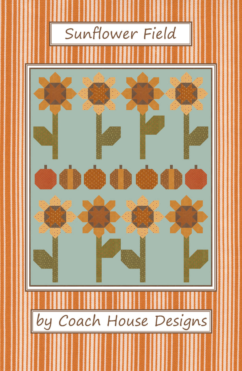 Sunflower Field Quilt Pattern (Pre-Order)