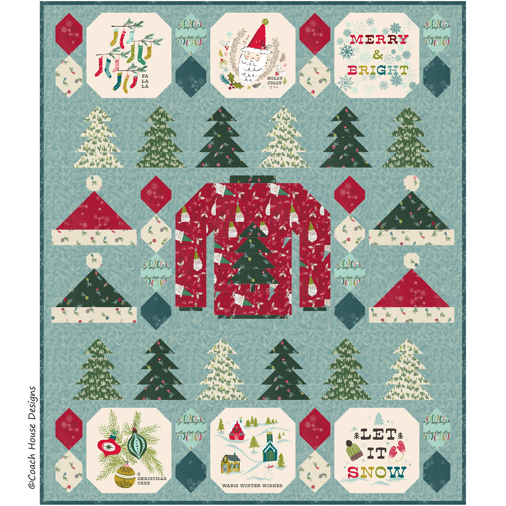 Sweater Time Downloadable PDF Quilt Pattern – Coach House Designs US