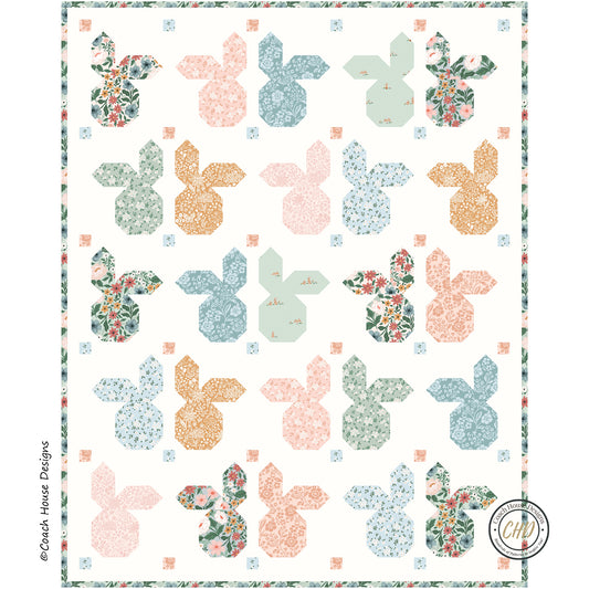 Sweet Baby Bunny Quilt Pattern (Pre-Order)