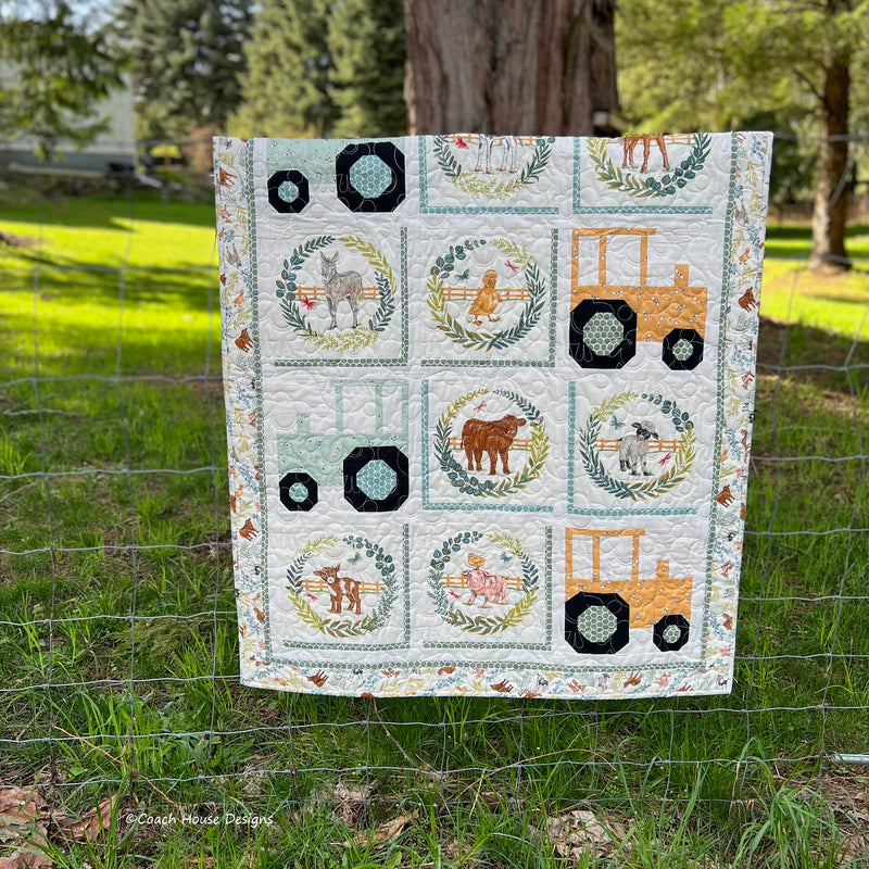 Tractor Pull Quilt Pattern