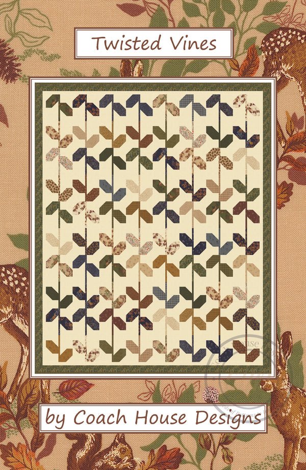 Twisted Vines Downloadable PDF Quilt Pattern (Pre-Order)