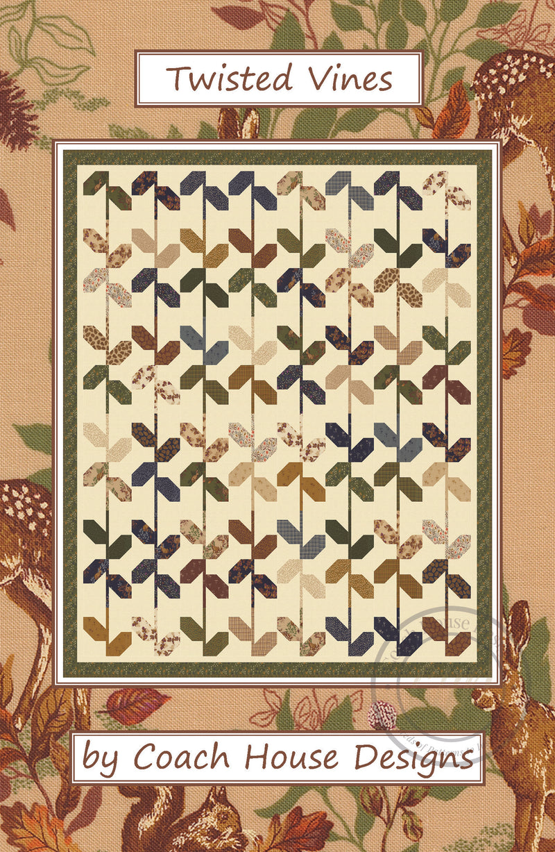 Twisted Vines Quilt Pattern (Pre-Order)