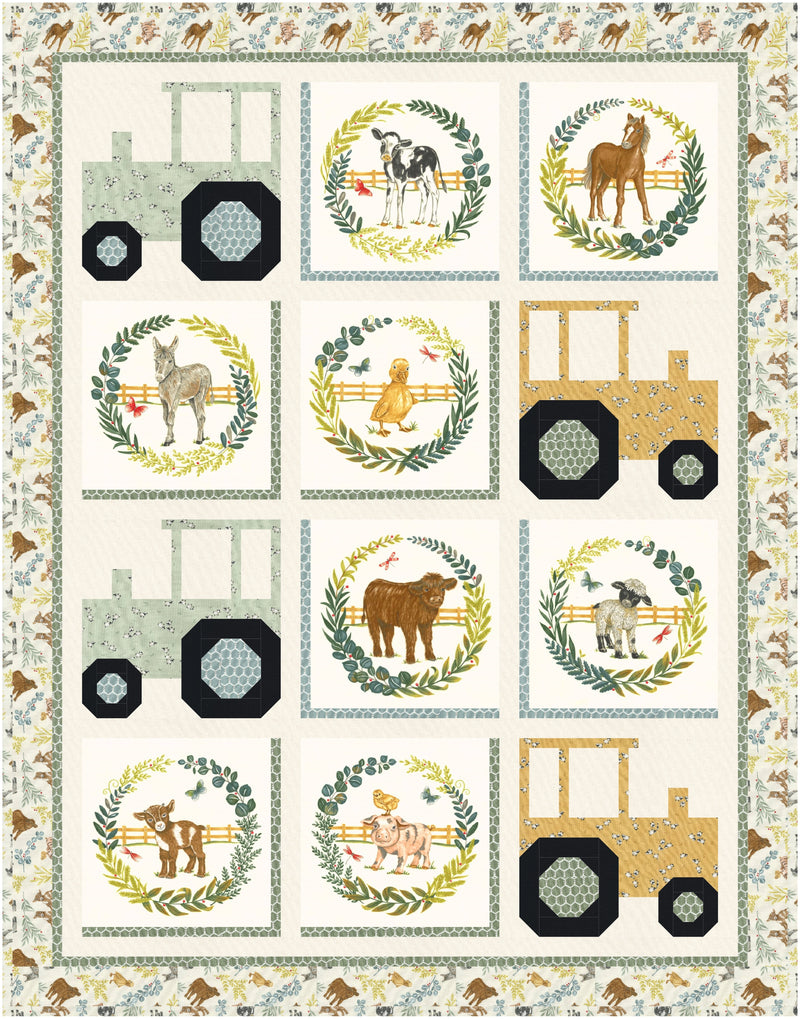 Tractor Pull Quilt Pattern (Pre-Order)
