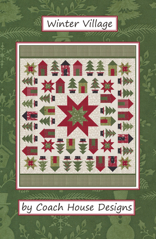 Winter Village Downloadable PDF Quilt Pattern