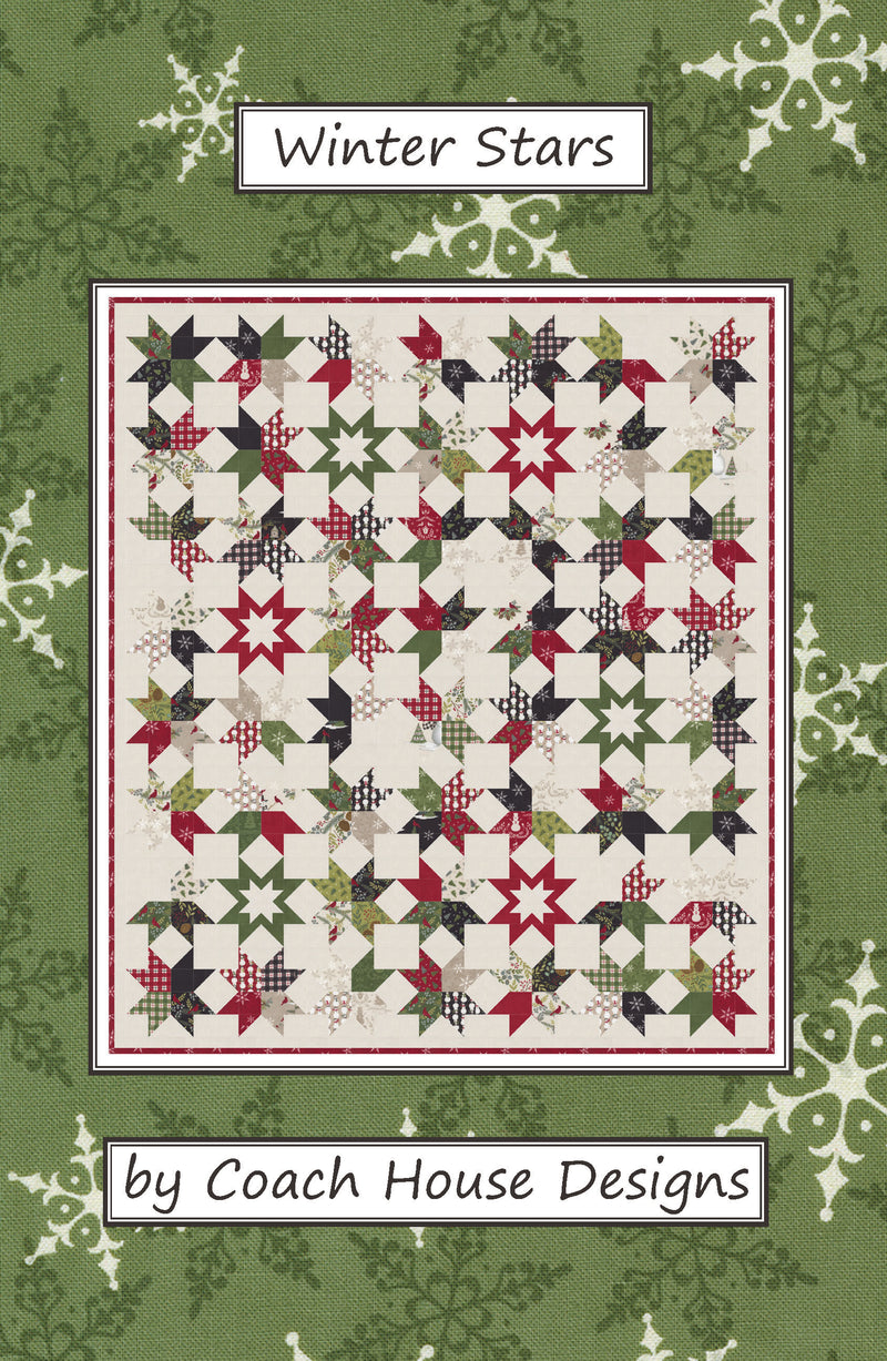 Winter Stars Downloadable PDF Quilt Pattern (Pre-Order)