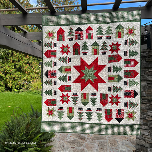 Winter Village Downloadable PDF Quilt Pattern