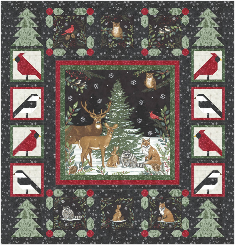Winter Wonderland Quilt Digital Pattern