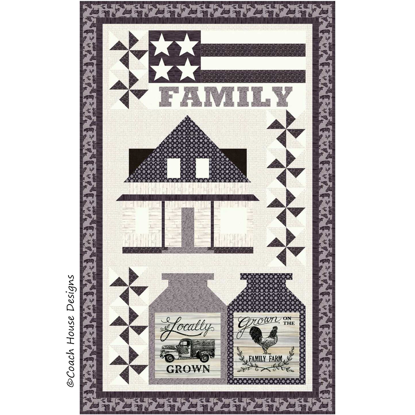 Homegrown Banners Quilt Pattern