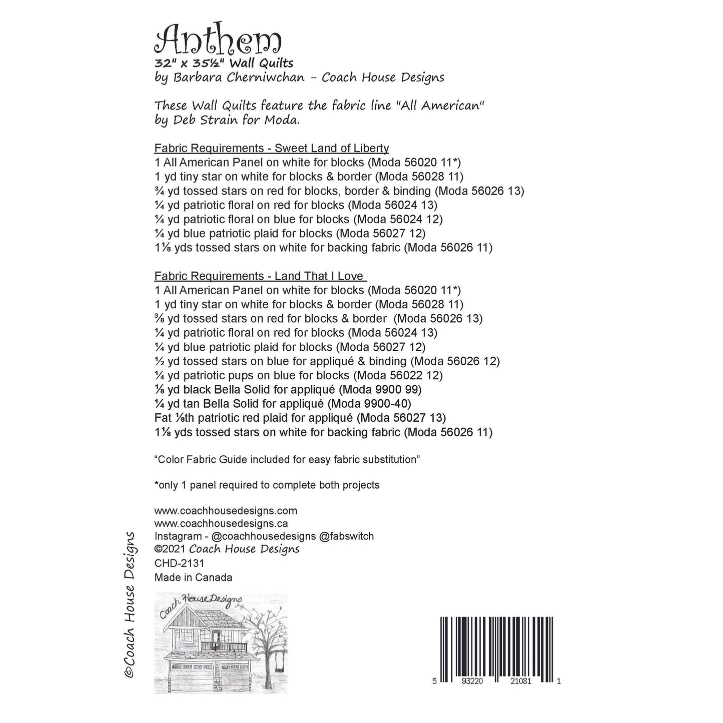 Anthem Downloadable PDF Quilt Pattern