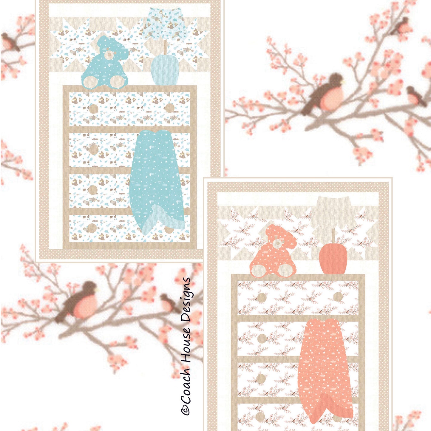 Baby Bear Too! Downloadable PDF Quilt Pattern
