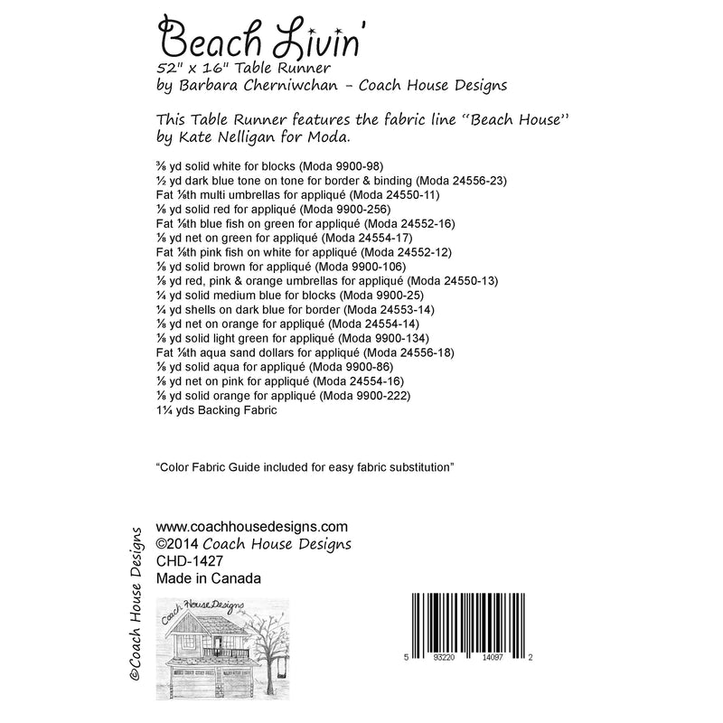Beach Livin’ Digital Pattern
