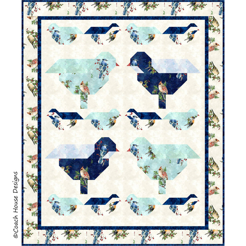 Birds of Winter Quilt Pattern
