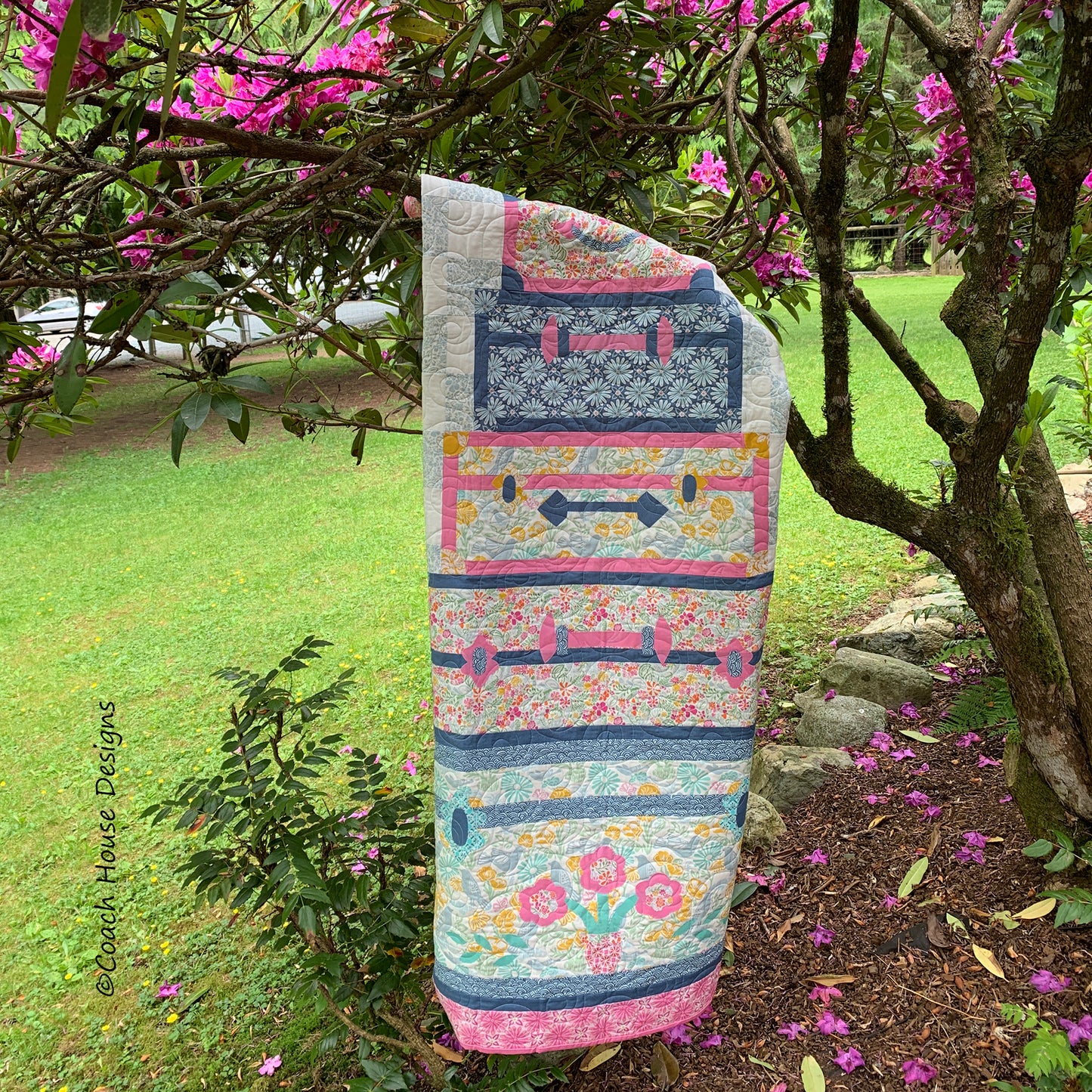 Bon Voyage! Downloadable PDF Quilt Pattern