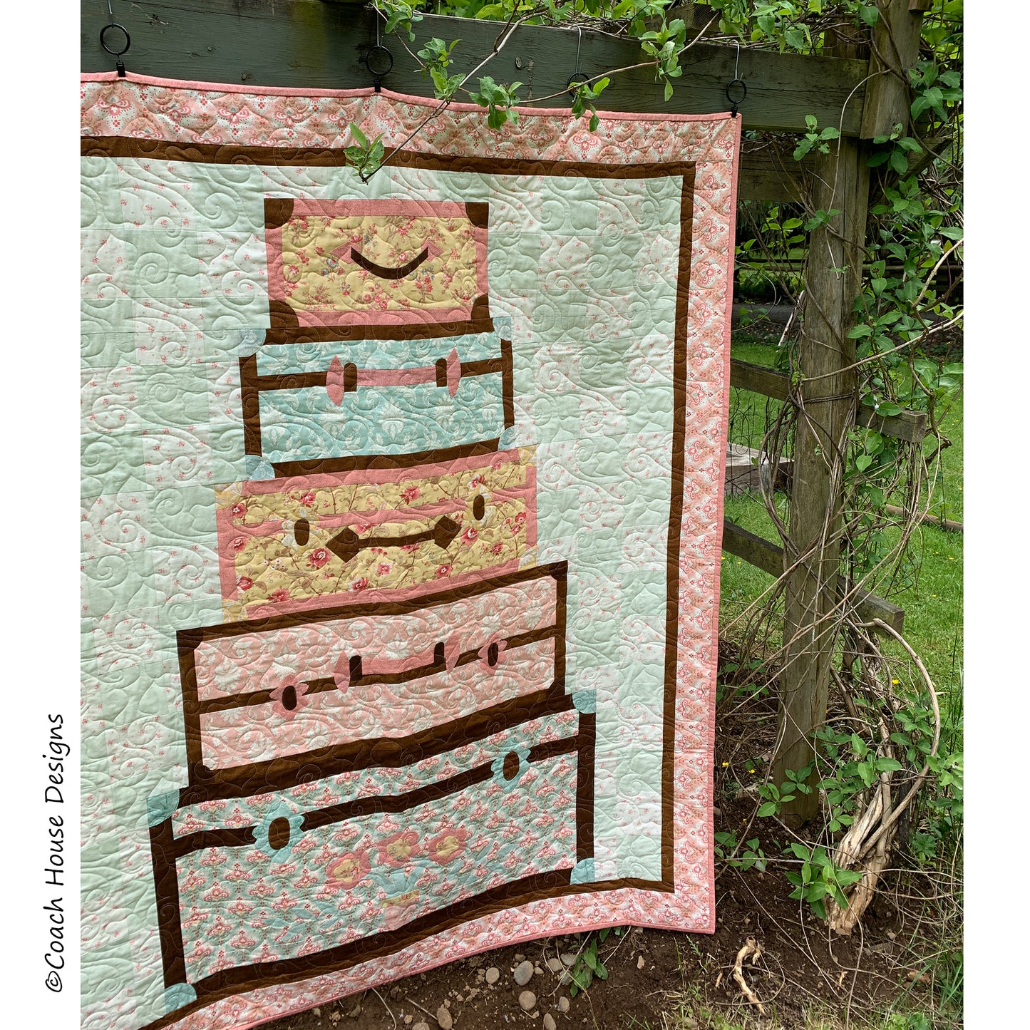 Bon Voyage! Downloadable PDF Quilt Pattern