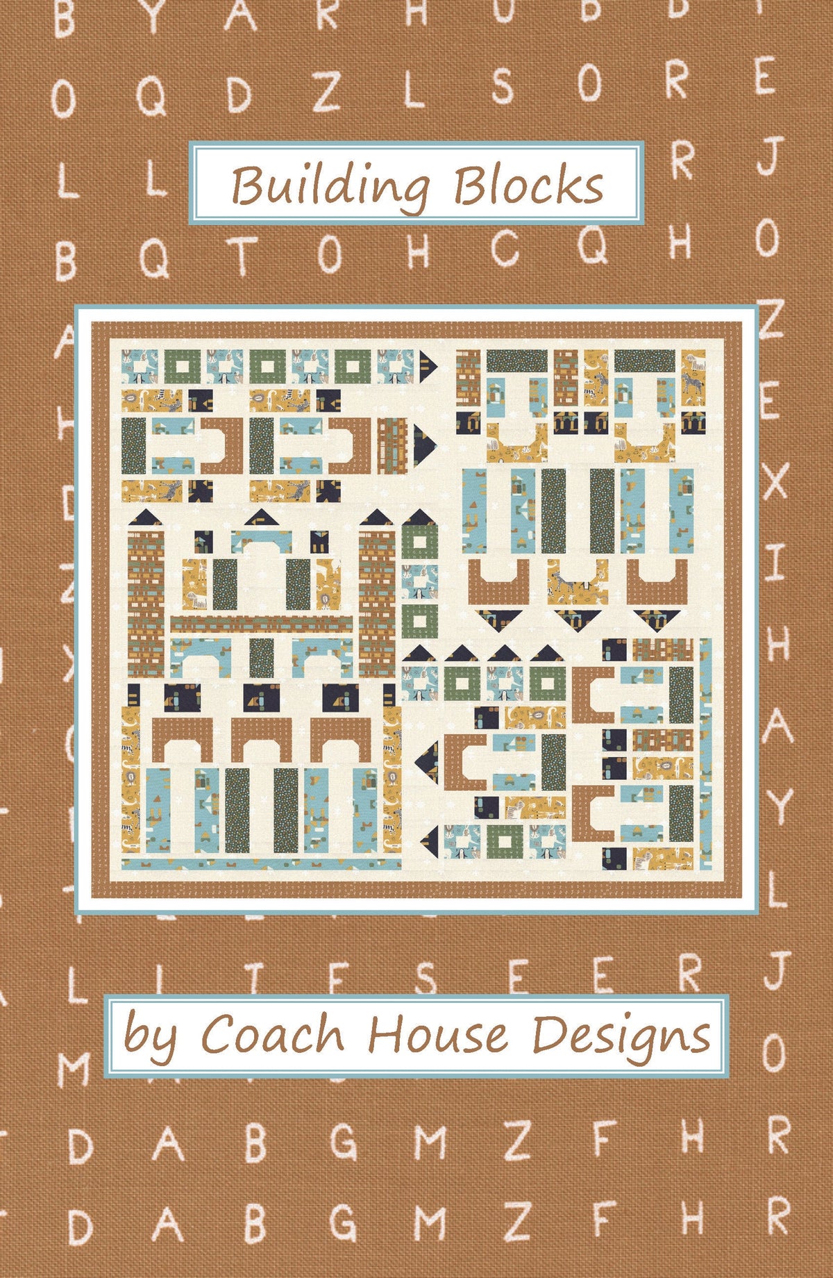 Building Blocks Pattern Building Blocks Downloadable PDF Quilt Pattern – Coach House Designs US