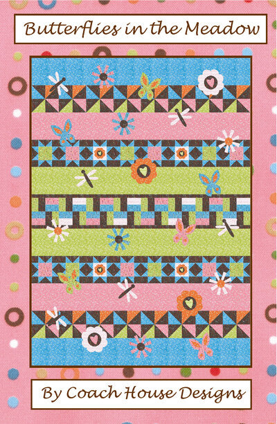 Butterflies in the Meadow Quilt Pattern