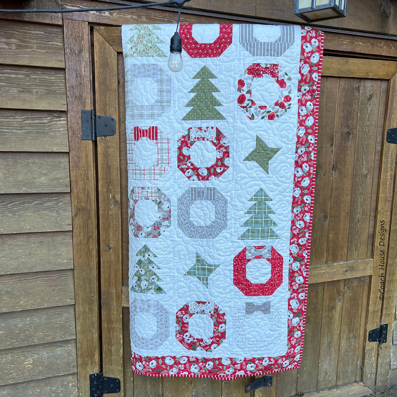 Christmas Cheer Quilt Pattern – Coach House Designs US