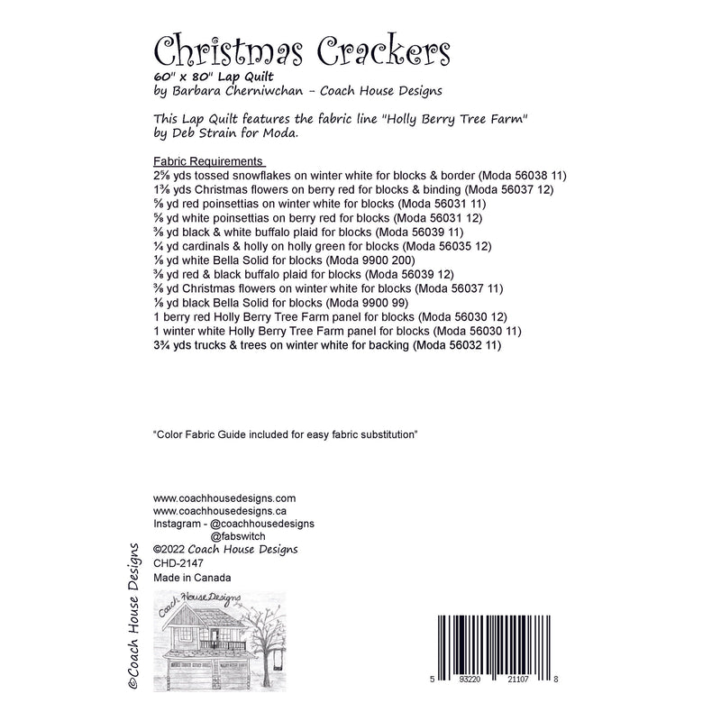 Christmas Crackers Quilt Pattern