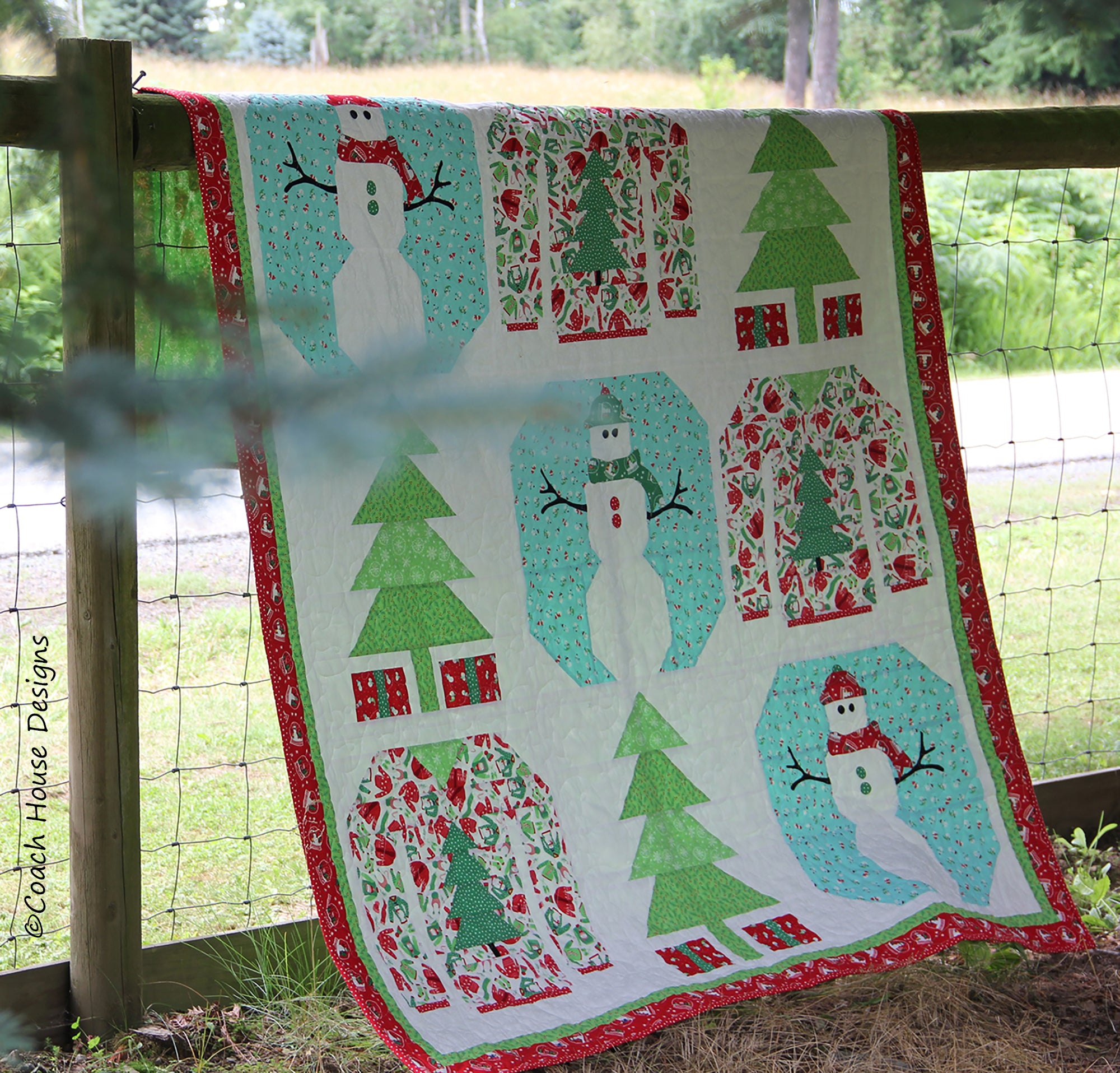 Christmas Fun Quilt Pattern – Coach House Designs US