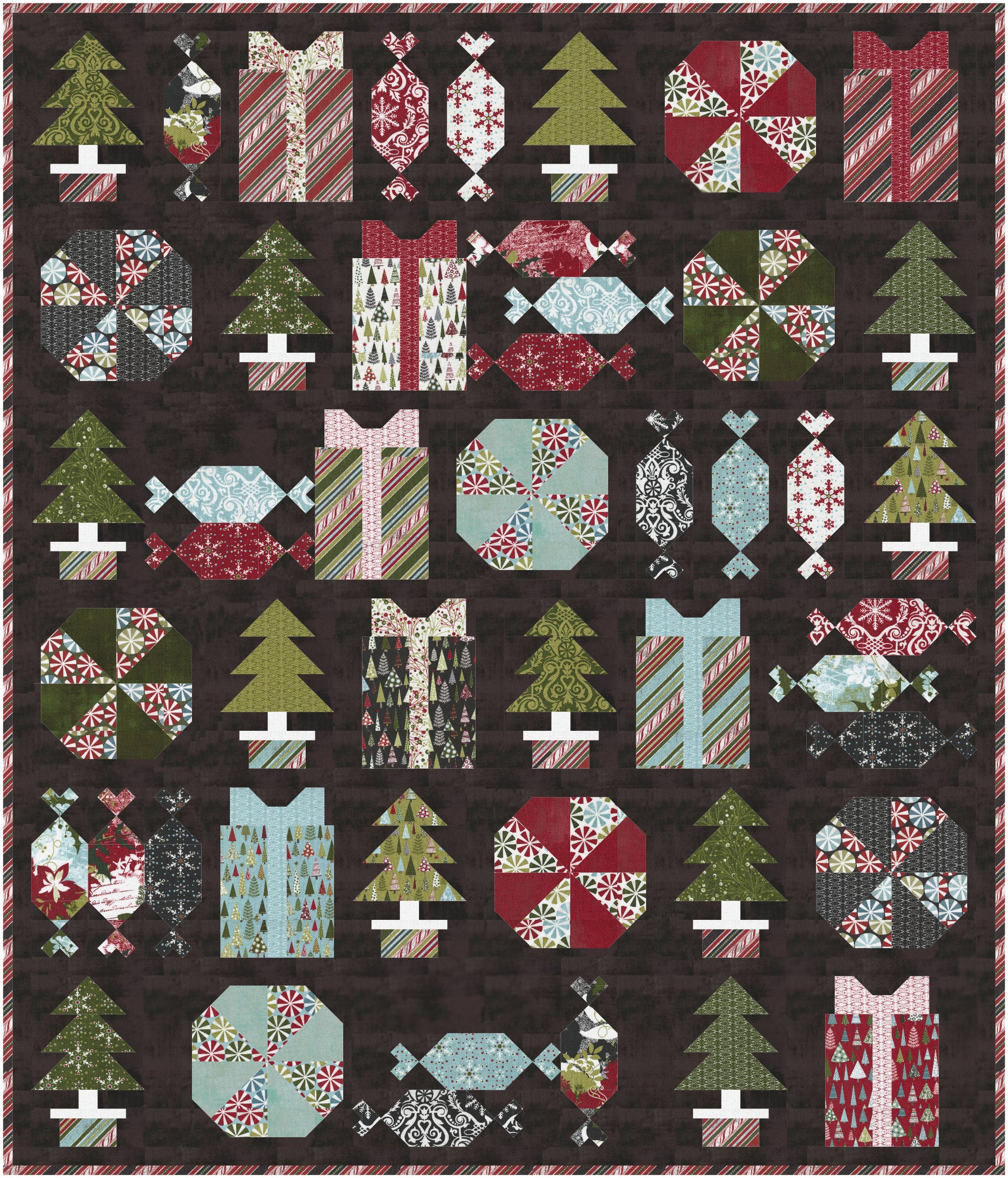 Christmas Treats Quilt Pattern – Coach House Designs US