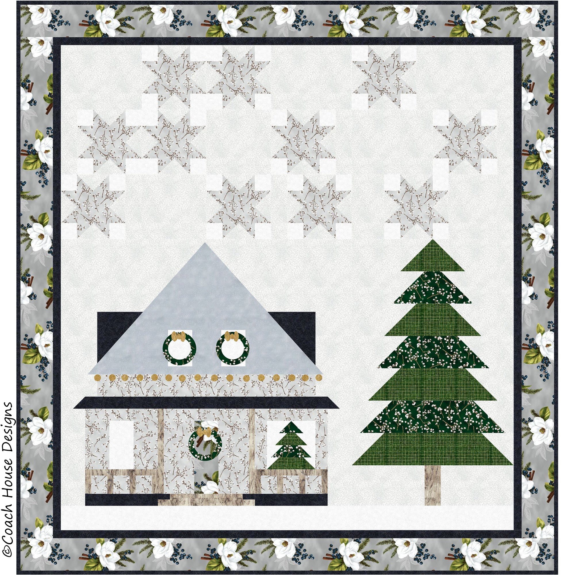 Christmas on the Farm Quilt Pattern – Coach House Designs US