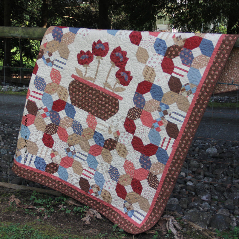 Circled in Warmth Downloadable PDF Quilt Pattern