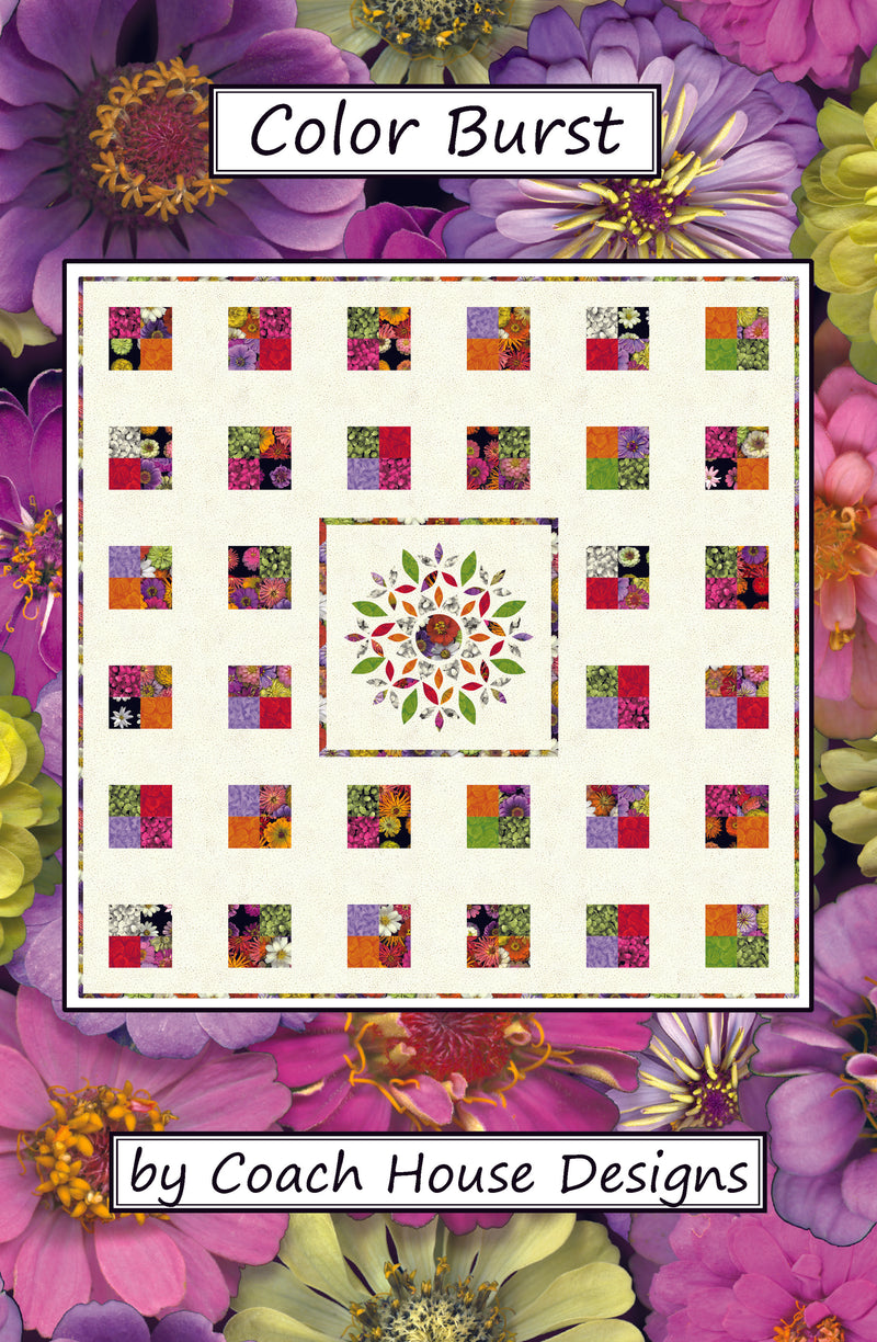 Color Burst Clothworks Quilt Pattern