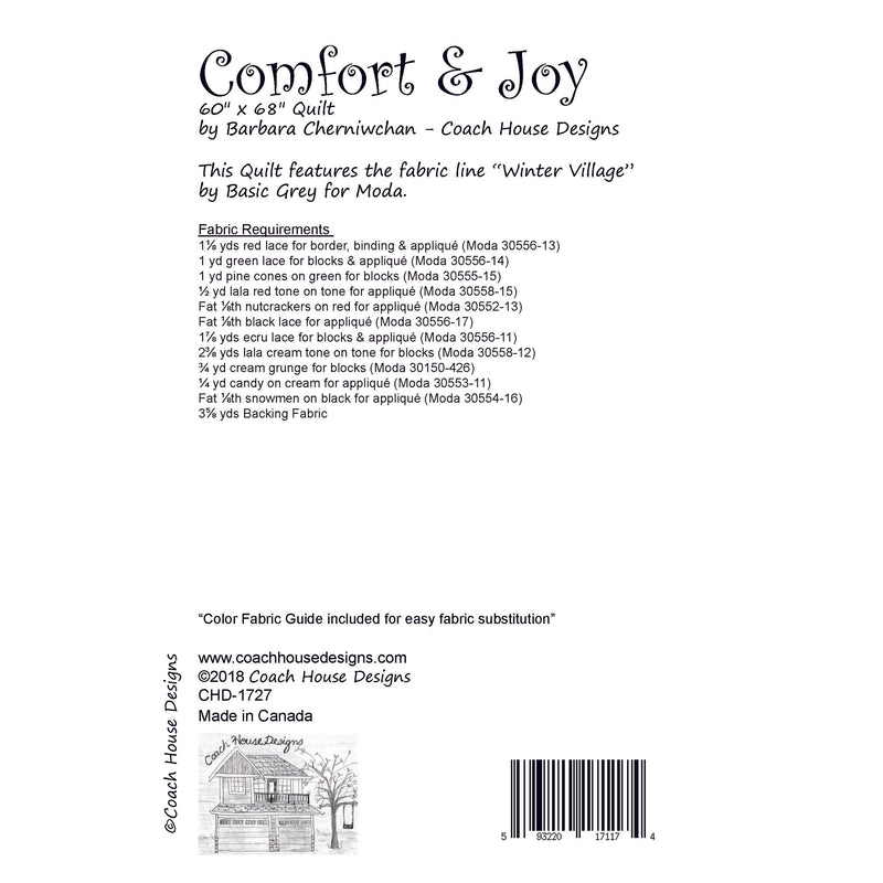 Comfort & Joy Quilt Pattern