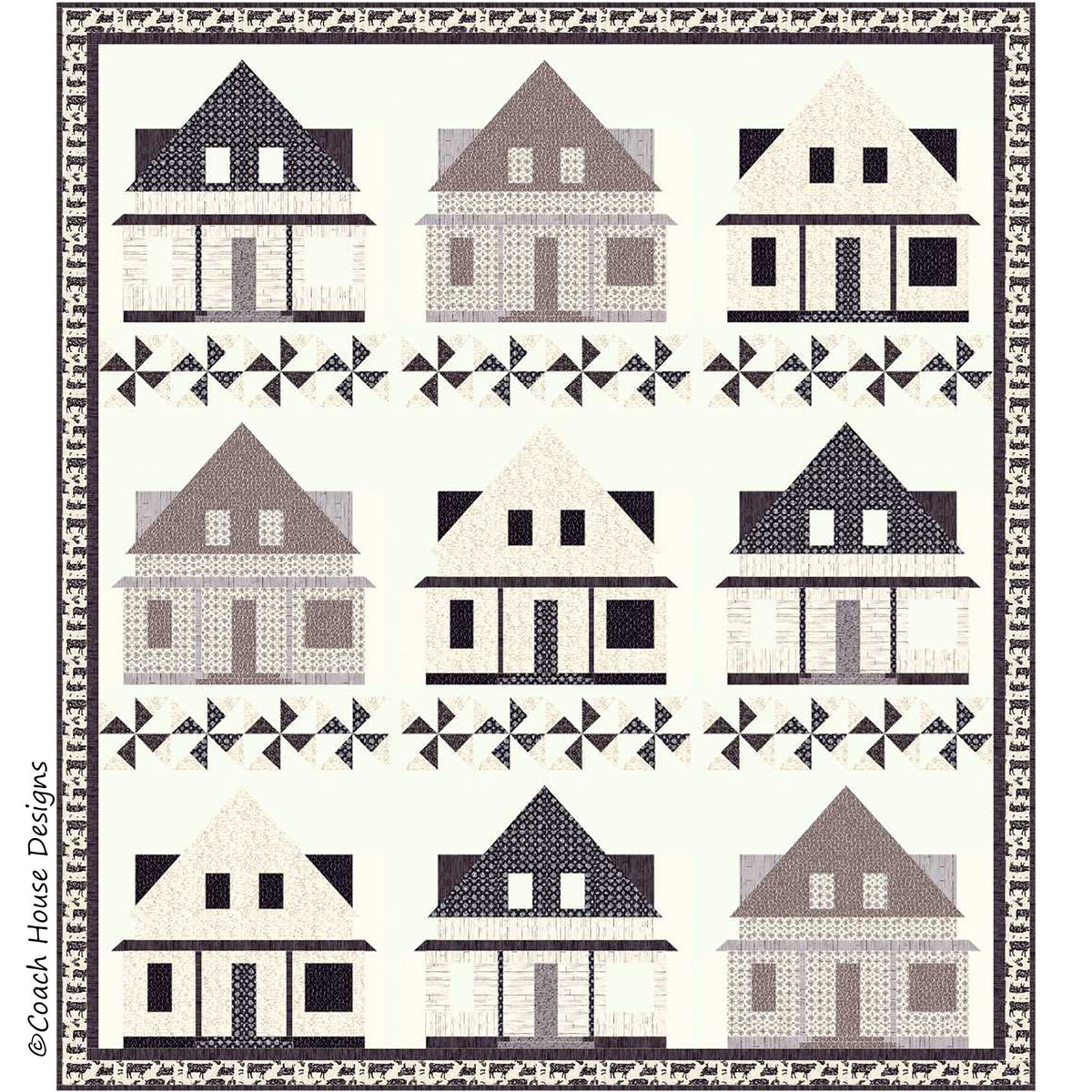 Community Pattern Designs Community Quilt Pattern – Coach House Designs US