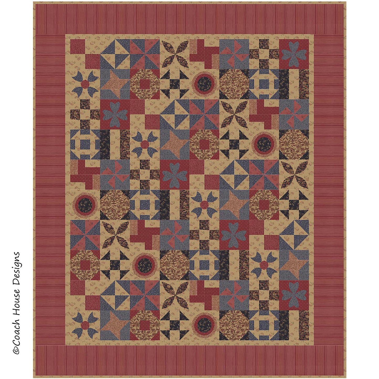 Dear James Downloadable PDF Quilt Pattern