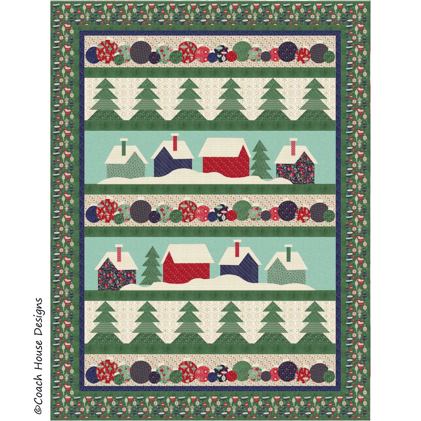 Down the Lane Downloadable PDF Quilt Pattern