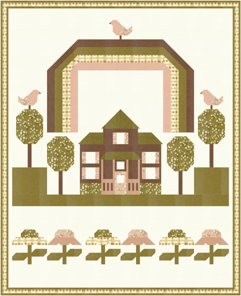 Escape to the Cottage Quilt Pattern