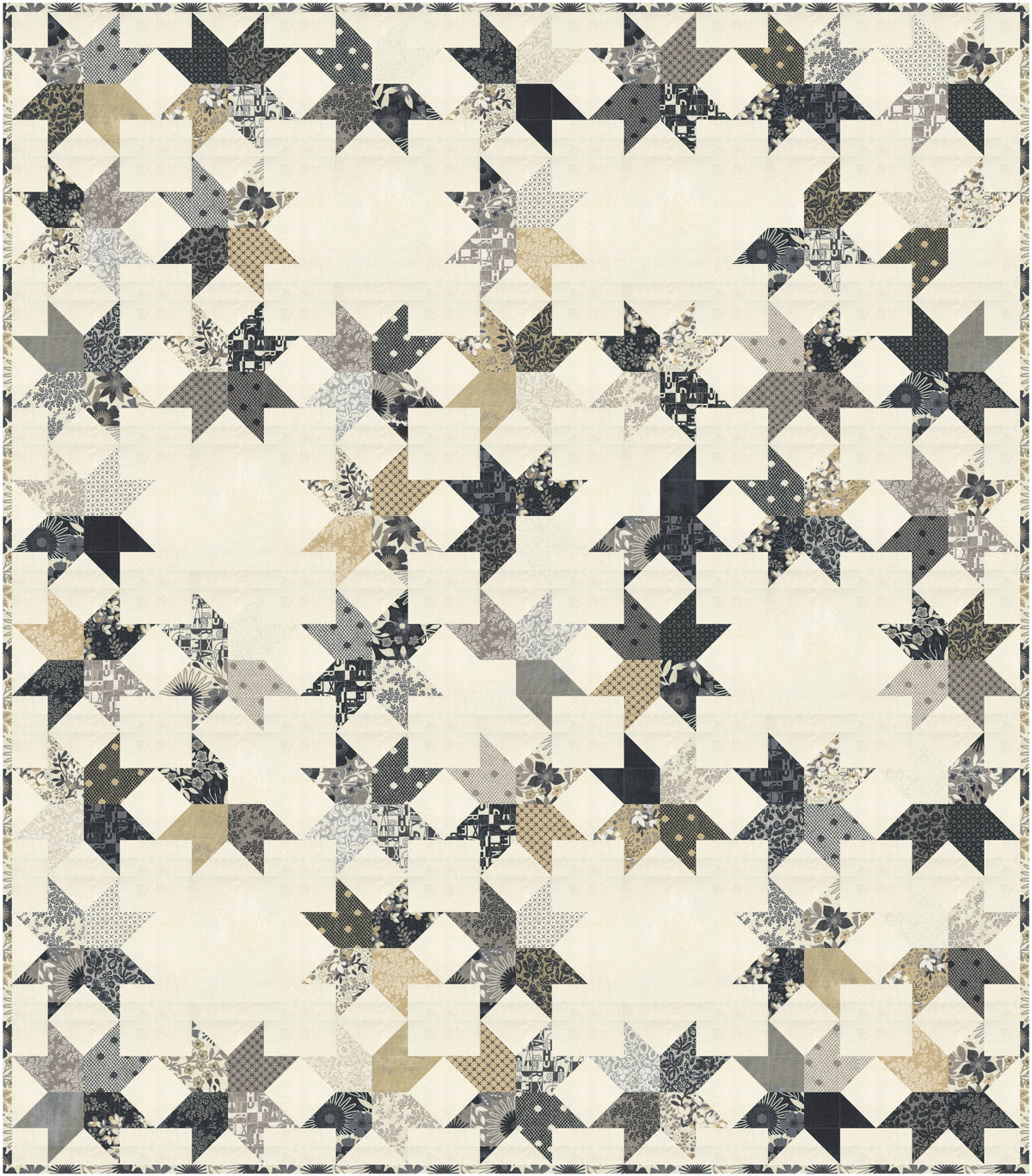 Fading Blocks Pattern Fading Stars Quilt Pattern – Coach House Designs US