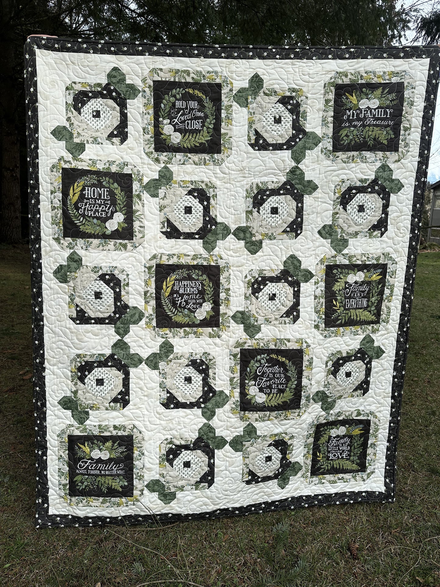 Family Garden Downloadable PDF Quilt Pattern