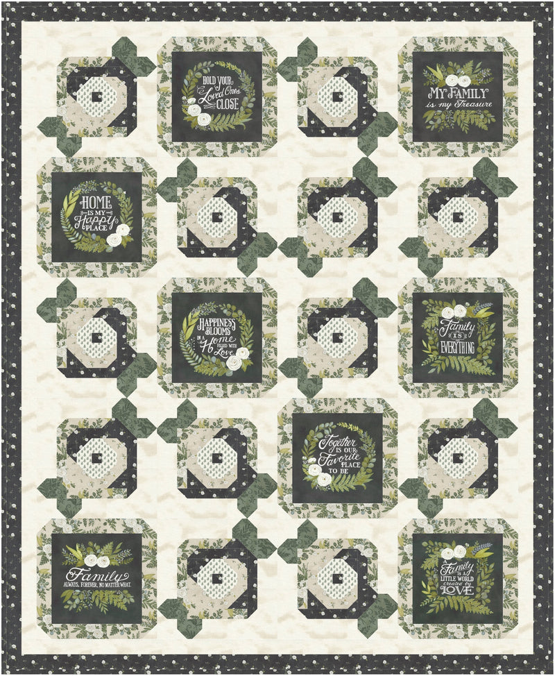 Family Garden Downloadable PDF Quilt Pattern
