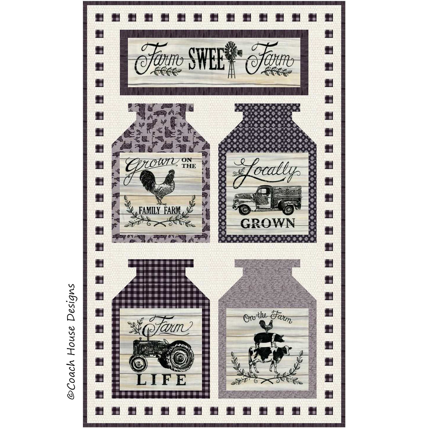 Homegrown Banners Quilt Pattern