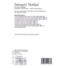 Farmer's Market Downloadable PDF Quilt Pattern
