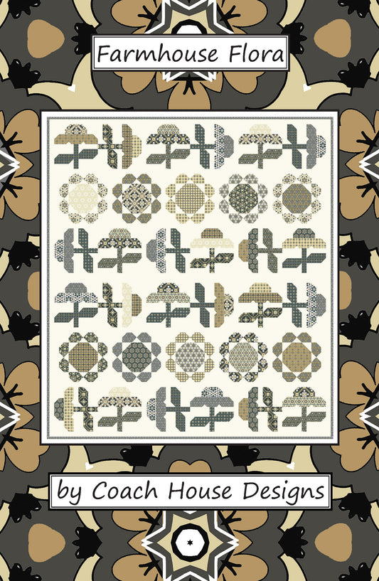 Farmhouse Flora Lap Quilt Kit