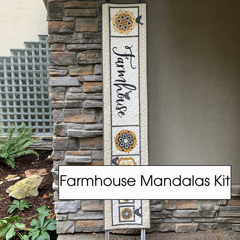 Farmhouse Mandalas Table Runner Kit