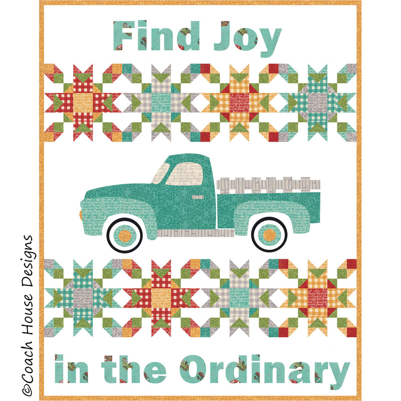 Find Joy in the Ordinary Downloadable PDF Quilt Pattern