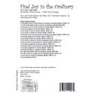 Find Joy in the Ordinary Quilt Pattern