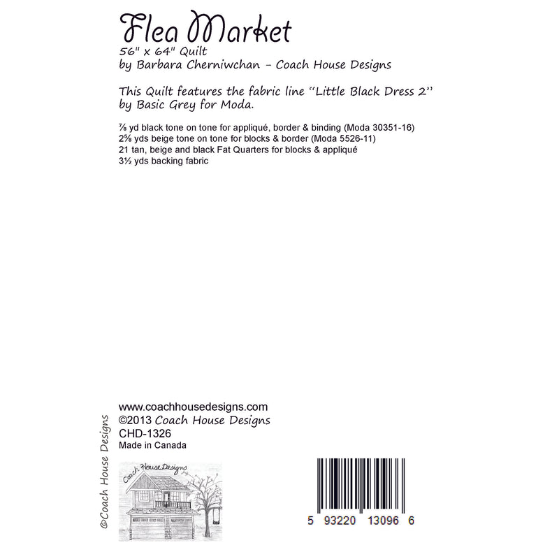 Flea Market Quilt Pattern
